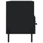 vidaXL Dulap TV, negru, 102x36x50 cm, lemn prelucrat