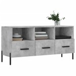 vidaXL Dulap TV, gri beton, 102x36x50 cm, lemn prelucrat