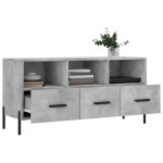 vidaXL Dulap TV, gri beton, 102x36x50 cm, lemn prelucrat