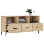 vidaXL Dulap TV stejar sonoma, 102x36x50 cm, lemn prelucrat