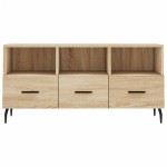 vidaXL Dulap TV stejar sonoma, 102x36x50 cm, lemn prelucrat