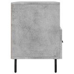 vidaXL Dulap TV, gri beton, 102x36x50 cm, lemn prelucrat