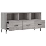 vidaXL Dulap TV, gri sonoma, 102x36x50 cm, lemn prelucrat