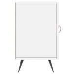 vidaXL Comodă TV, alb, 150x30x50 cm, lemn compozit