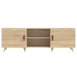 vidaXL Comodă TV, stejar sonoma, 150x30x50 cm, lemn compozit vidaXL Comodă TV, stejar sonoma, 150x30x50 cm, lemn compozit