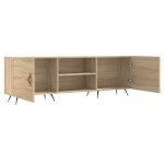 vidaXL Comodă TV, stejar sonoma, 150x30x50 cm, lemn compozit vidaXL Comodă TV, stejar sonoma, 150x30x50 cm, lemn compozit