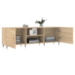 vidaXL Comodă TV, stejar sonoma, 150x30x50 cm, lemn compozit vidaXL Comodă TV, stejar sonoma, 150x30x50 cm, lemn compozit