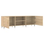 vidaXL Comodă TV, stejar sonoma, 150x30x50 cm, lemn compozit vidaXL Comodă TV, stejar sonoma, 150x30x50 cm, lemn compozit