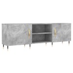 vidaXL Comodă TV, gri beton, 150x30x50 cm, lemn compozit vidaXL Comodă TV, gri beton, 150x30x50 cm, lemn compozit