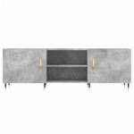 vidaXL Comodă TV, gri beton, 150x30x50 cm, lemn compozit vidaXL Comodă TV, gri beton, 150x30x50 cm, lemn compozit