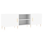 vidaXL Comodă TV, alb, 150x30x50 cm, lemn compozit vidaXL Comodă TV, alb, 150x30x50 cm, lemn compozit