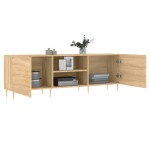 vidaXL Comodă TV, stejar sonoma, 150x30x50 cm, lemn compozit vidaXL Comodă TV, stejar sonoma, 150x30x50 cm, lemn compozit