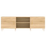 vidaXL Comodă TV, stejar sonoma, 150x30x50 cm, lemn compozit vidaXL Comodă TV, stejar sonoma, 150x30x50 cm, lemn compozit