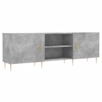 vidaXL Comodă TV, gri beton, 150x30x50 cm, lemn compozit vidaXL Comodă TV, gri beton, 150x30x50 cm, lemn compozit
