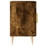 vidaXL Comodă TV, stejar fumuriu, 150x30x50 cm, lemn compozit