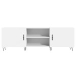 vidaXL Comodă TV, alb, 150x30x50 cm, lemn compozit vidaXL Comodă TV, alb, 150x30x50 cm, lemn compozit