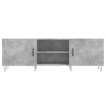 vidaXL Comodă TV, gri beton, 150x30x50 cm, lemn compozit vidaXL Comodă TV, gri beton, 150x30x50 cm, lemn compozit
