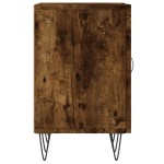 vidaXL Comodă TV, stejar fumuriu, 150x30x50 cm, lemn compozit