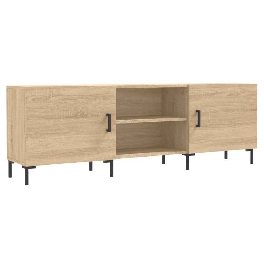 vidaXL Comodă TV, stejar sonoma, 150x30x50 cm, lemn compozit