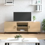 vidaXL Comodă TV, stejar sonoma, 150x30x50 cm, lemn compozit vidaXL Comodă TV, stejar sonoma, 150x30x50 cm, lemn compozit