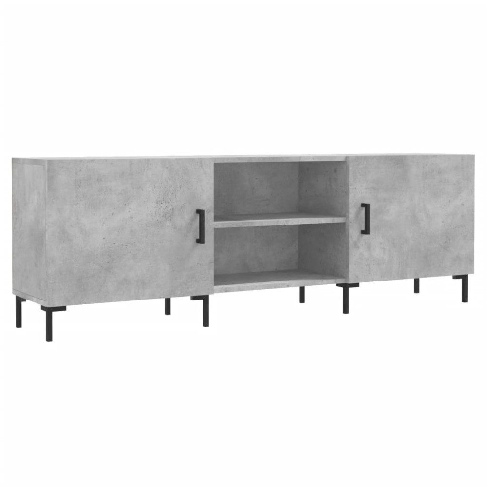 vidaXL Comodă TV, gri beton, 150x30x50 cm, lemn compozit