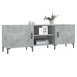 vidaXL Comodă TV, gri beton, 150x30x50 cm, lemn compozit vidaXL Comodă TV, gri beton, 150x30x50 cm, lemn compozit