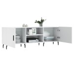 vidaXL Comodă TV, alb, 150x30x50 cm, lemn compozit vidaXL Comodă TV, alb, 150x30x50 cm, lemn compozit