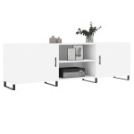 vidaXL Comodă TV, alb, 150x30x50 cm, lemn compozit vidaXL Comodă TV, alb, 150x30x50 cm, lemn compozit