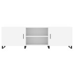 vidaXL Comodă TV, alb, 150x30x50 cm, lemn compozit vidaXL Comodă TV, alb, 150x30x50 cm, lemn compozit