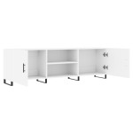 vidaXL Comodă TV, alb, 150x30x50 cm, lemn compozit vidaXL Comodă TV, alb, 150x30x50 cm, lemn compozit