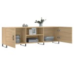 vidaXL Comodă TV, stejar sonoma, 150x30x50 cm, lemn compozit vidaXL Comodă TV, stejar sonoma, 150x30x50 cm, lemn compozit