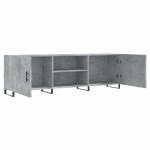 vidaXL Comodă TV, gri beton, 150x30x50 cm, lemn compozit vidaXL Comodă TV, gri beton, 150x30x50 cm, lemn compozit