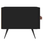 vidaXL Dulap TV, negru, 150x36x30 cm, lemn prelucrat