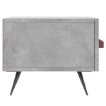 vidaXL Comodă TV, gri beton, 150x36x30 cm, lemn prelucrat vidaXL Comodă TV, gri beton, 150x36x30 cm, lemn prelucrat