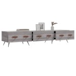 vidaXL Dulap TV, gri sonoma, 150x36x30 cm, lemn prelucrat
