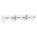 vidaXL Comodă TV, alb, 150x36x30 cm, lemn prelucrat vidaXL Comodă TV, alb, 150x36x30 cm, lemn prelucrat