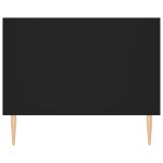 vidaXL Măsuță de cafea, negru, 90x50x40 cm, lemn prelucrat