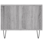 vidaXL Măsuță de cafea, gri sonoma, 90x50x40 cm, lemn prelucrat vidaXL Măsuță de cafea, gri sonoma, 90x50x40 cm, lemn prelucrat