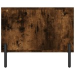 vidaXL Măsuță de cafea, stejar fumuriu, 90x50x40 cm, lemn prelucrat vidaXL Măsuță de cafea, stejar fumuriu, 90x50x40 cm, lemn prelucrat
