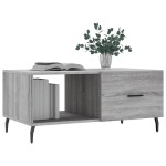 vidaXL Măsuță de cafea, gri sonoma, 90x50x40 cm, lemn prelucrat vidaXL Măsuță de cafea, gri sonoma, 90x50x40 cm, lemn prelucrat