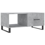 vidaXL Măsuță de cafea, gri beton, 90x50x40 cm, lemn prelucrat