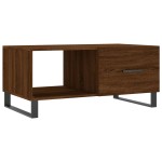 vidaXL Măsuță de cafea, stejar maro, 90x50x40 cm, lemn prelucrat vidaXL Măsuță de cafea, stejar maro, 90x50x40 cm, lemn prelucrat