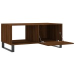vidaXL Măsuță de cafea, stejar maro, 90x50x40 cm, lemn prelucrat vidaXL Măsuță de cafea, stejar maro, 90x50x40 cm, lemn prelucrat