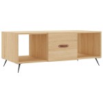 vidaXL Măsuță de cafea, stejar sonoma, 102x50x40 cm, lemn prelucrat vidaXL Măsuță de cafea, stejar sonoma, 102x50x40 cm, lemn prelucrat