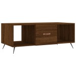 vidaXL Măsuță de cafea, stejar maro, 102x50x40 cm, lemn compozit vidaXL Măsuță de cafea, stejar maro, 102x50x40 cm, lemn compozit