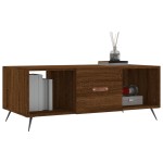 vidaXL Măsuță de cafea, stejar maro, 102x50x40 cm, lemn compozit vidaXL Măsuță de cafea, stejar maro, 102x50x40 cm, lemn compozit