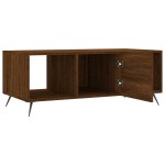 vidaXL Măsuță de cafea, stejar maro, 102x50x40 cm, lemn compozit vidaXL Măsuță de cafea, stejar maro, 102x50x40 cm, lemn compozit