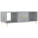 vidaXL Măsuță de cafea, gri beton, 102x50x40 cm, lemn prelucrat