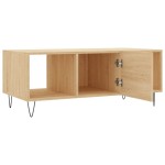 vidaXL Măsuță de cafea, stejar sonoma, 102x50x40 cm, lemn prelucrat vidaXL Măsuță de cafea, stejar sonoma, 102x50x40 cm, lemn prelucrat