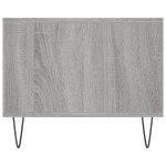 vidaXL Măsuță de cafea, gri sonoma, 102x50x40 cm, lemn compozit